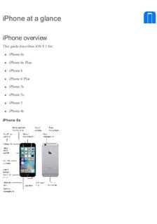 Apple iPhone 4s manual. Camera Instructions.
